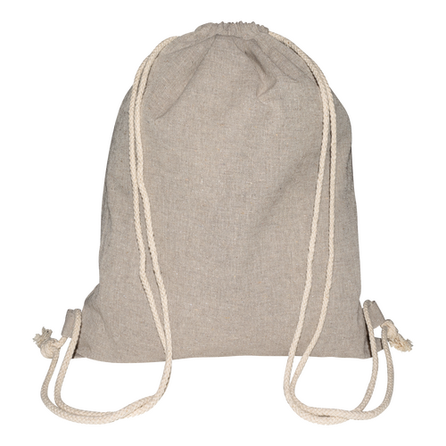 100 Stoffrucksack natur Recycling 38x42cm Stofftaschen bedrucken