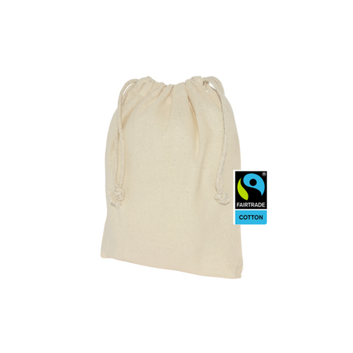 250 Stoffsack FairTrade 15x20cm natur Stoffsäckchen bedrucken