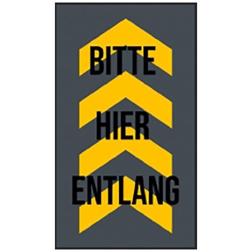 Fußmatte BITTE HIER ENTLANG