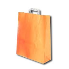 Papiertüten bunt orange groß mit bedrucken Papiertüten