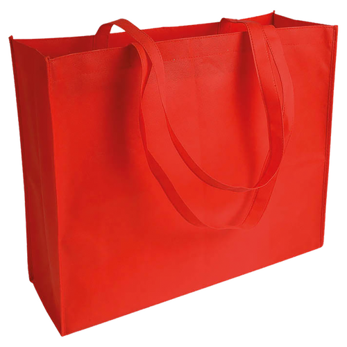 50 Non Woven Tasche rot 50 12x40cm Woventasche bedrucken