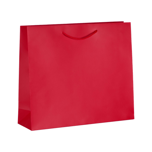 100 Messetaschen rot 25 10x20cm Papiertaschen bedrucken