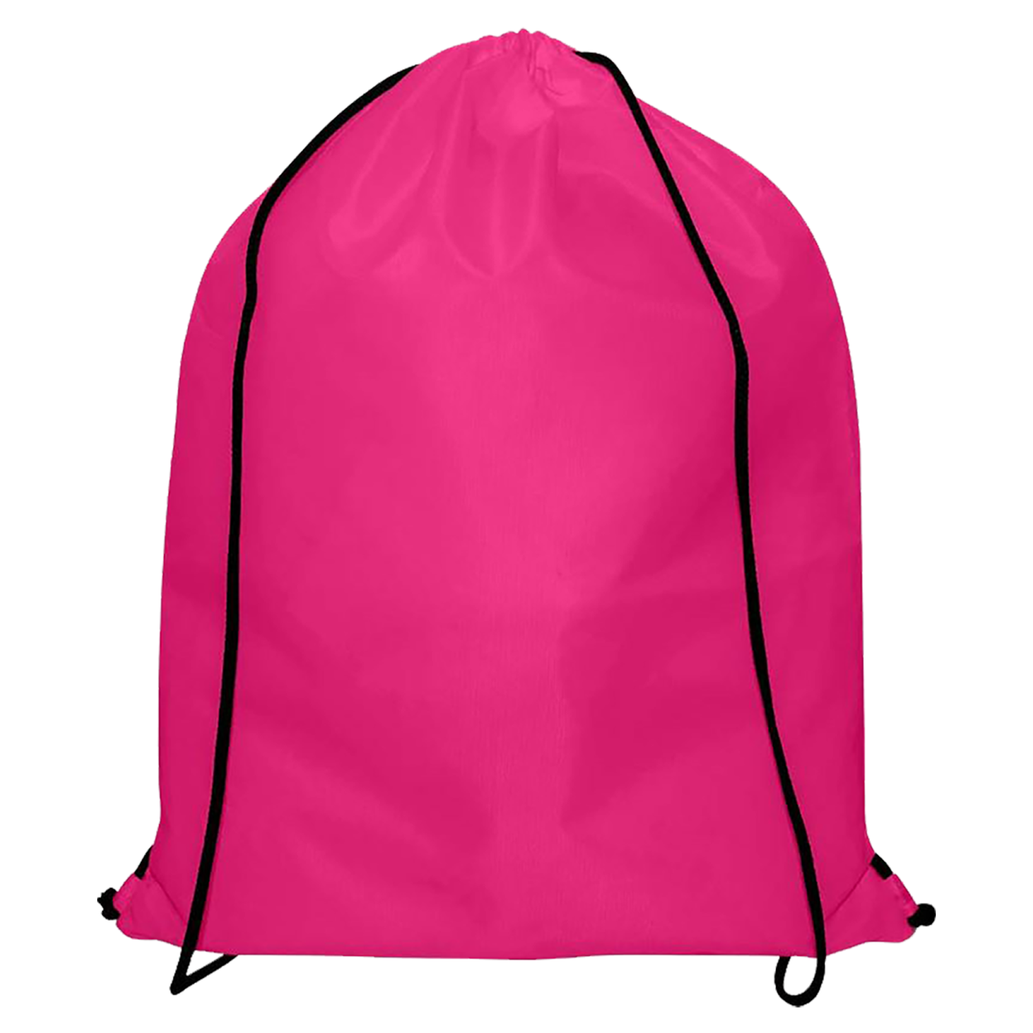 100 Nylon Rucksack magenta 33x42cm - Tragetaschen bedrucken